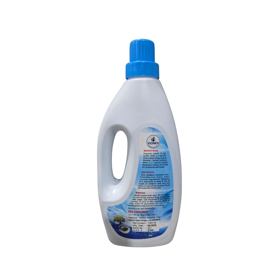 Vionex Detergent Liquid – Powerful Stain Removal with Long-Lasting Freshness - Image 2